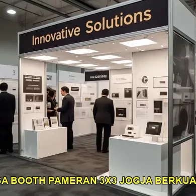 harga booth pameran 3x3 jogja berkualitas
